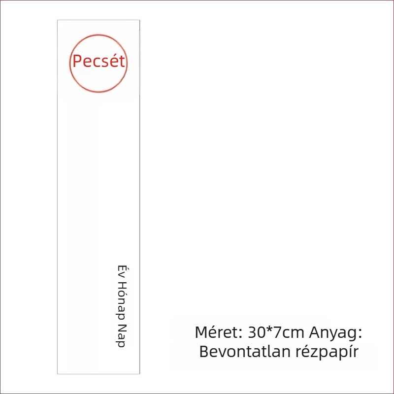 Tűzvédelmi hidrantkészülék-szekrény záró címkék és tűzvédelmi berendezések felülvizsgálati kártyái