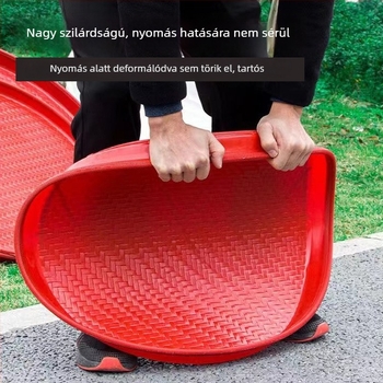 Kerek, nagy műanyag szita háztartási használatra – finom liszt és rizs szitálására, tészta szitálására, sokoldalú szárító szita
