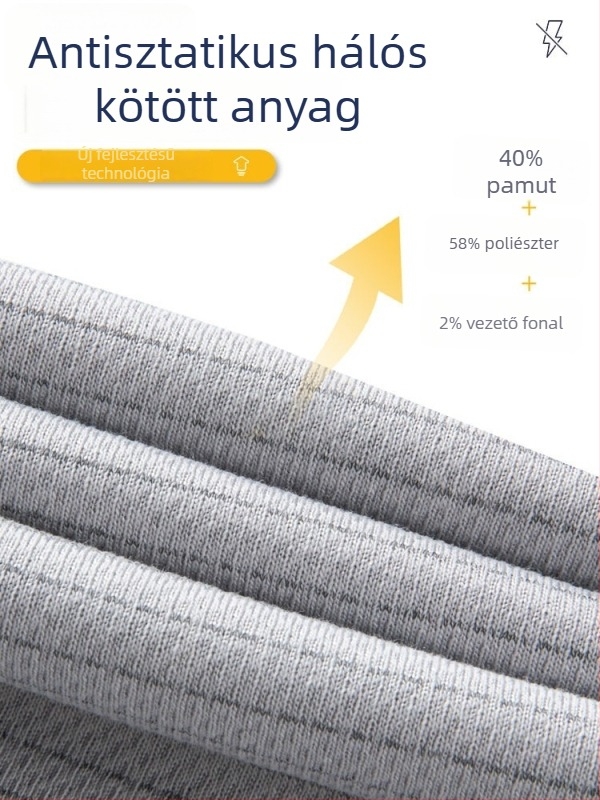 Férfi anti-sztatikus munkaruha póló, nyárra