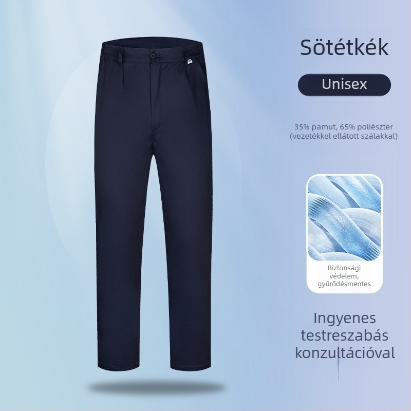 Férfi anti-sztatikus munkaruha póló, nyárra