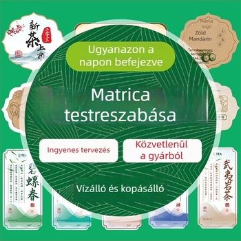 Személyre szabott öntapadós záró címkék, ruházati címkék, feliratok, csomagolás és kozmetikai nyomtatás