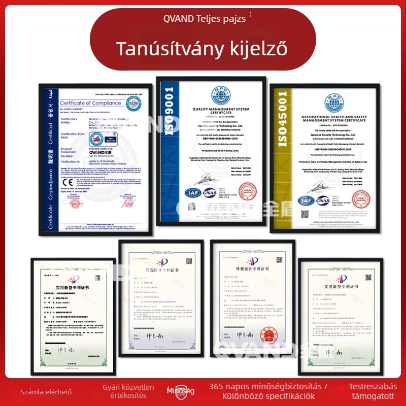 QVAND ipari biztonsági lakat, antimagnetikus, robbanásálló, LOTO, szigetelt műanyag zár, nylon, 25 mm