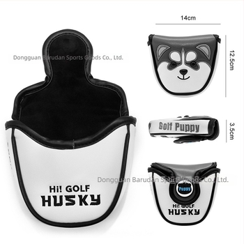 Husky golfklubfedők – fa klubfedők, putterfedők (félkör alakú / egyenes)