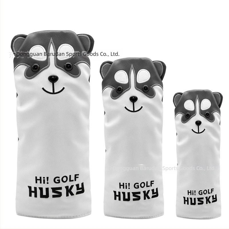 Husky golfklubfedők – fa klubfedők, putterfedők (félkör alakú / egyenes)