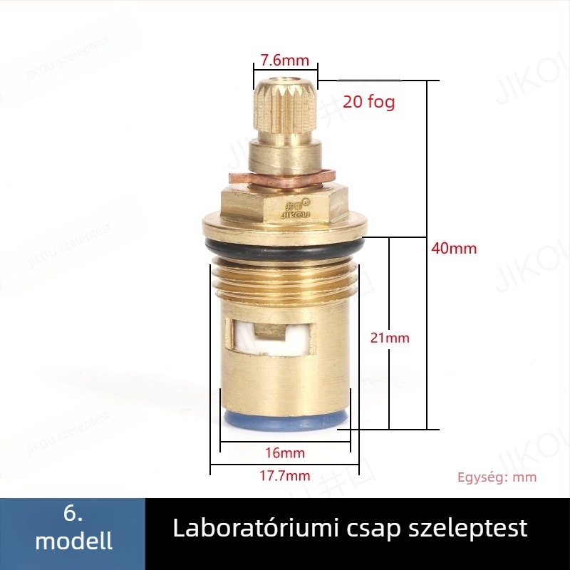 JIKOU laboratóriumi csap szelepmaggal, háromkimenetes vízkiáramlás és kézikerékkel ellátott kiegészítők
