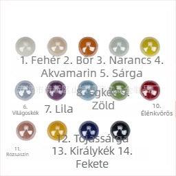 8,5 cm-es félkörívű reliefes lótusz mintás táska keret DIY készlet