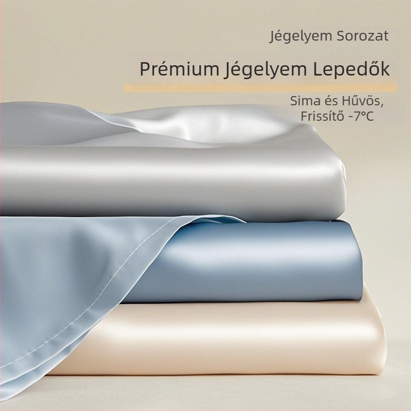 Ice Silk nyárra készült ágynemű, hűsítő anyag, matracvédő, teljes csúszásgátló lefedésű ágyneműhuzat, ágyneműkészlet, 2025 új modell