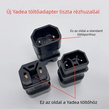 Y-típusú töltőadapter kábel elektromos járműhöz
