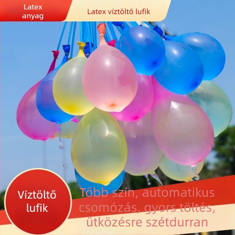 Kisméretű vízballonok gyerekeknek, gyors feltöltésű nyári szabadtéri vízcsatákhoz