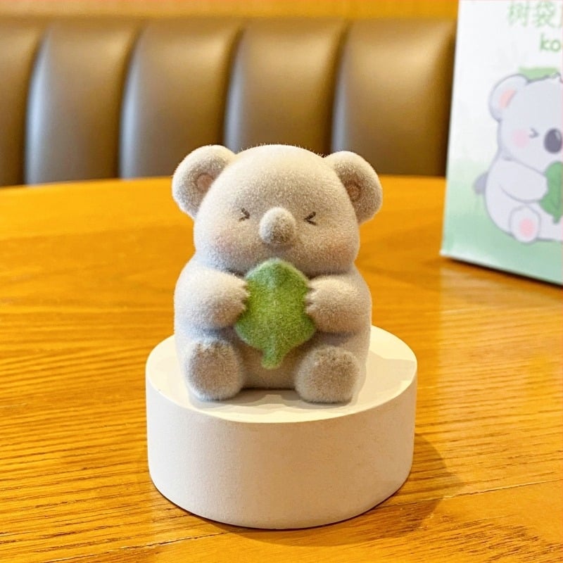 Koala plüss dísz autóba és az íróasztalra, aranyos állat dekoráció, kis ajándék