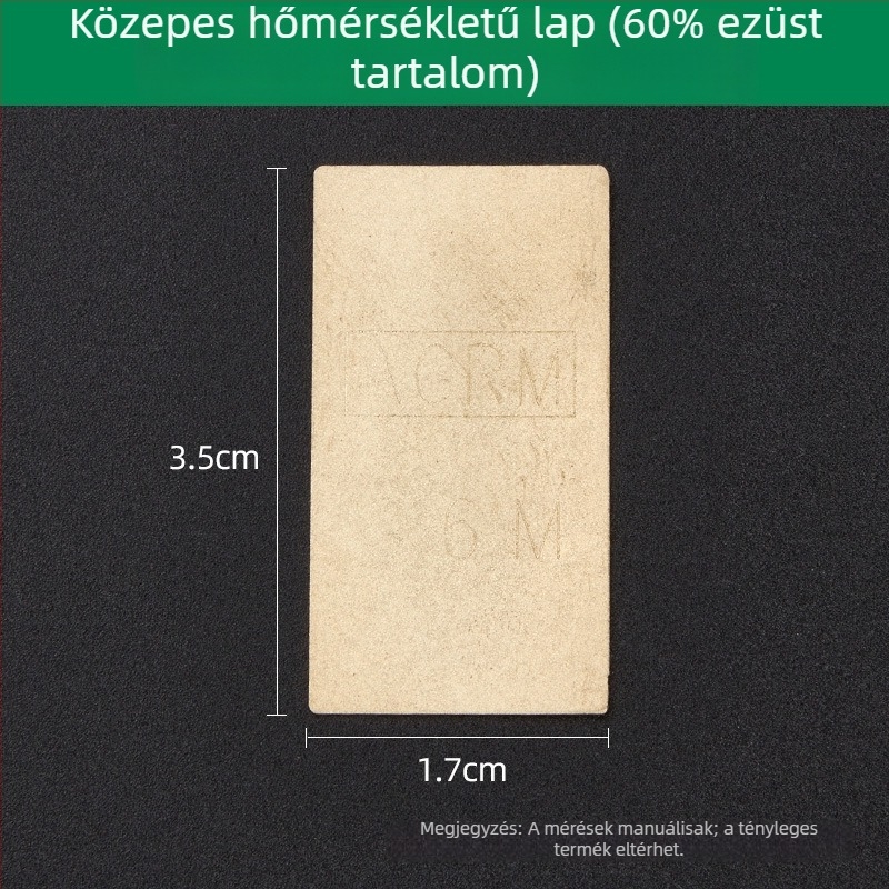 Keyote Alacsony hőmérsékletű ezüst forrasztó rudak – magas ezüsttartalmú ékszerforrasztó anyagok, flux, aranyműves eszközök