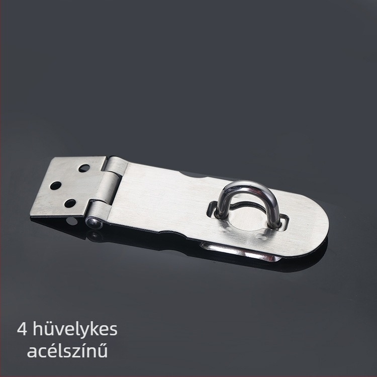 Háztartási használatra tervezett rozsdamentes acél zárólemez, masszív ajtó- és ablakzár, szekrényzár