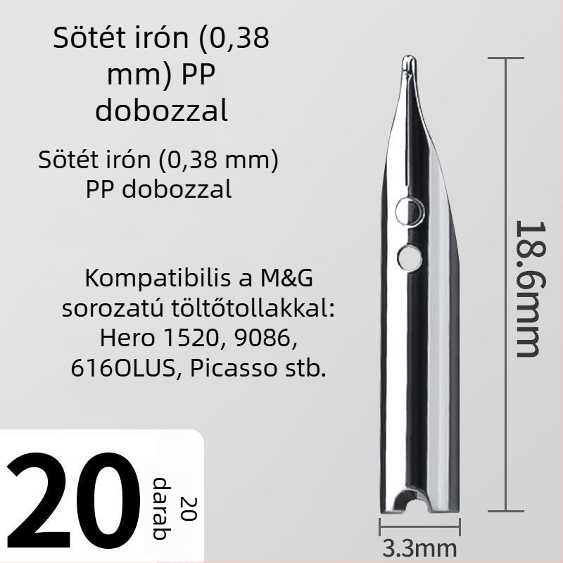 Irídium tollhegy Hero, Roche, Morning és Deli tollakhoz