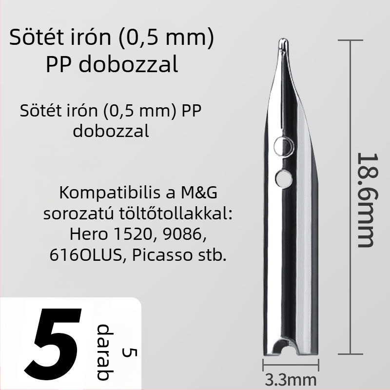 Irídium tollhegy Hero, Roche, Morning és Deli tollakhoz
