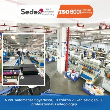 Vastag PVC bármat csúszásmentes felülettel, vízelvezető és ütéscsillapító funkcióval kávéberendezésekhez