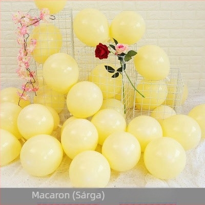 Macaron-lufiból készült íves dekoráció, koreai stílusú megnyitó virágtartó, kreatív esküvői és születésnapi dekoráció