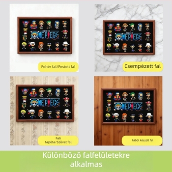Mágneses, furatok nélküli Velcro falra szerelhető fekete tábla, hűtőmágneses bemutatófelület, otthoni használatra, törölhető