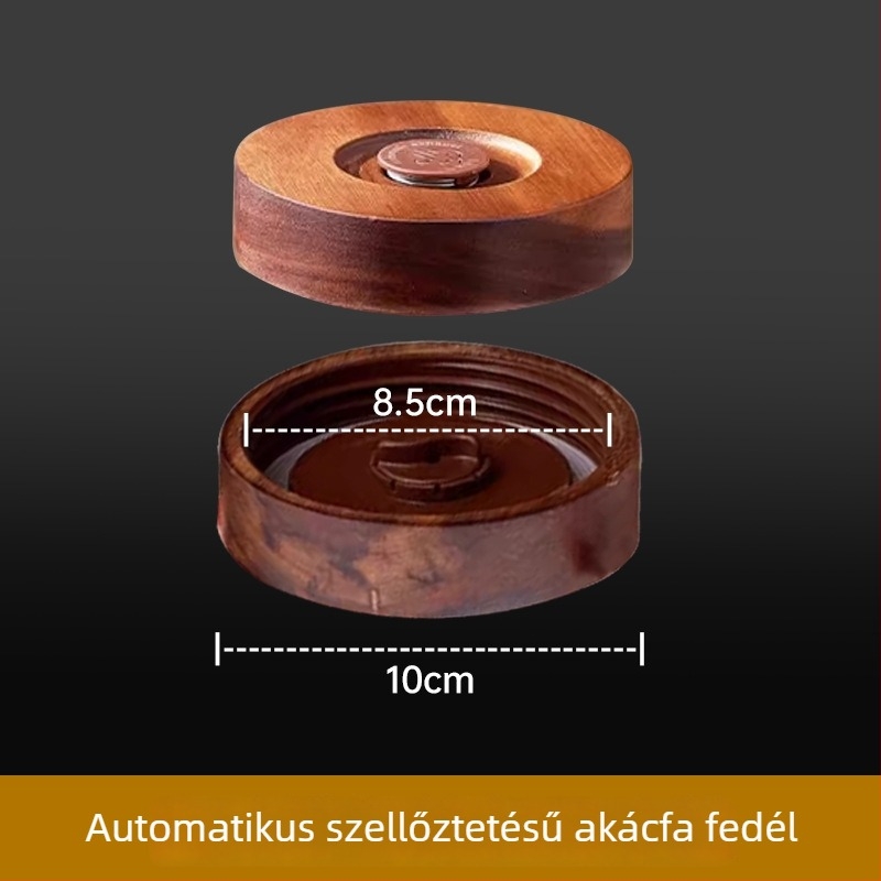 Üveg zárófedél üvegekhez és befőttesüvegekhez — kör alakú, univerzális fedél