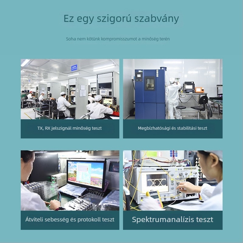 Zhongke Optoelectronics SFP optikai modul, Gigabit/10-Gigabit, SC/LC interfész, Különböző távolságokat támogat