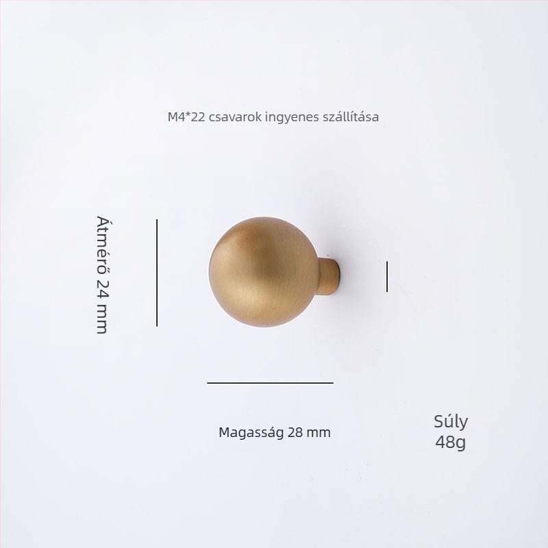 Modern, minimalist egynyílású szekrényajtó fogantyú, kör alakú, szekrényekhez és ruhásszekrényekhez, cinkötvözetből