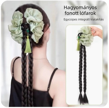 Hajfonat csat – retro stílus, eredeti dizájn, elegáns, könnyű, prémium érzés