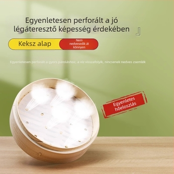 Gőzölőpapír zsemle gőzöléséhez, élelmiszer-minőségű, egyszer használatos, szilikon bevonattal