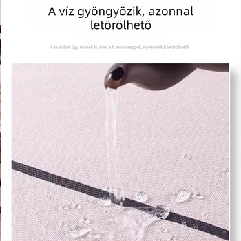 Új kínai Zen-stílusú bambusz teázasztal futó – pamut-len keverék, hosszú asztali futó teázasztalhoz, TV-szekrényhez és kávézóasztalhoz