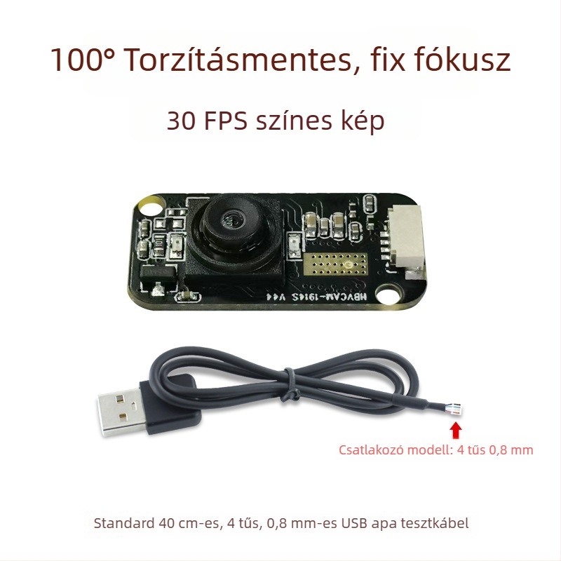 120fps gyors szemnyomkövető eszköz iris felismeréssel, GC0308 modul, 300k pixeles USB illesztőprogram-mentes modul