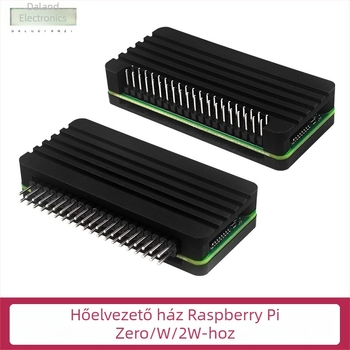 Raspberry Pi Zero 2W alumíniumötvözet hőleadó tok (Zero/Zero W)