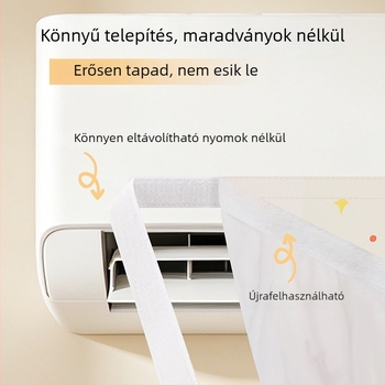 Klímaberendezés szélvédő – multifunkcionális porvédő takaró a légkivezetőhöz