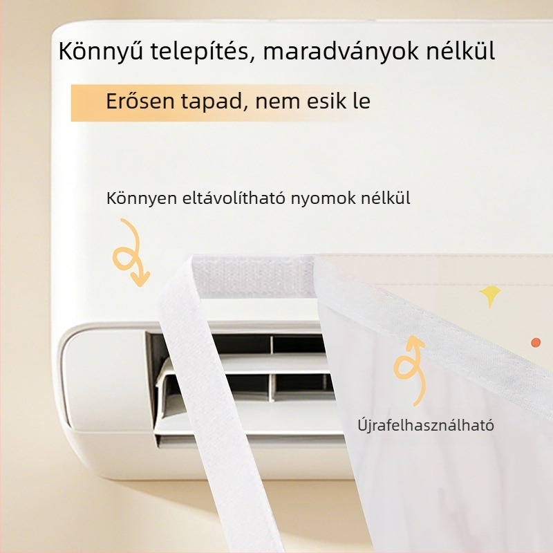 Klímaberendezés szélvédő – multifunkcionális porvédő takaró a légkivezetőhöz