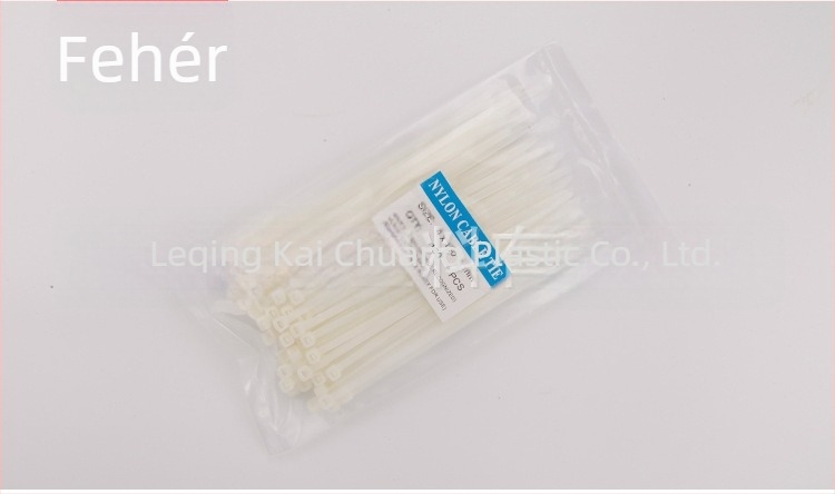 Színes nylon kábelkötegelők, 4×150 mm, 100 db/csomag