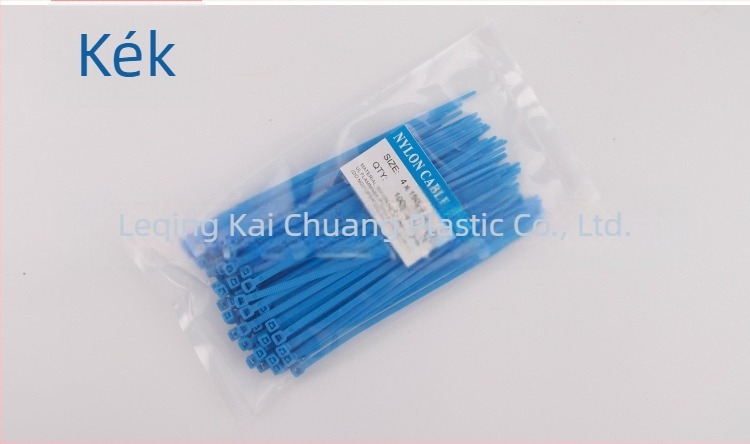 Színes nylon kábelkötegelők, 4×150 mm, 100 db/csomag