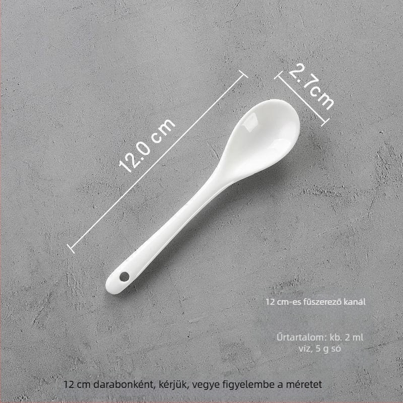 Fedeles kerámia fűszertartó, szerencsés jellel, tradicionális durva kerámia olaj és chili tárolására otthon