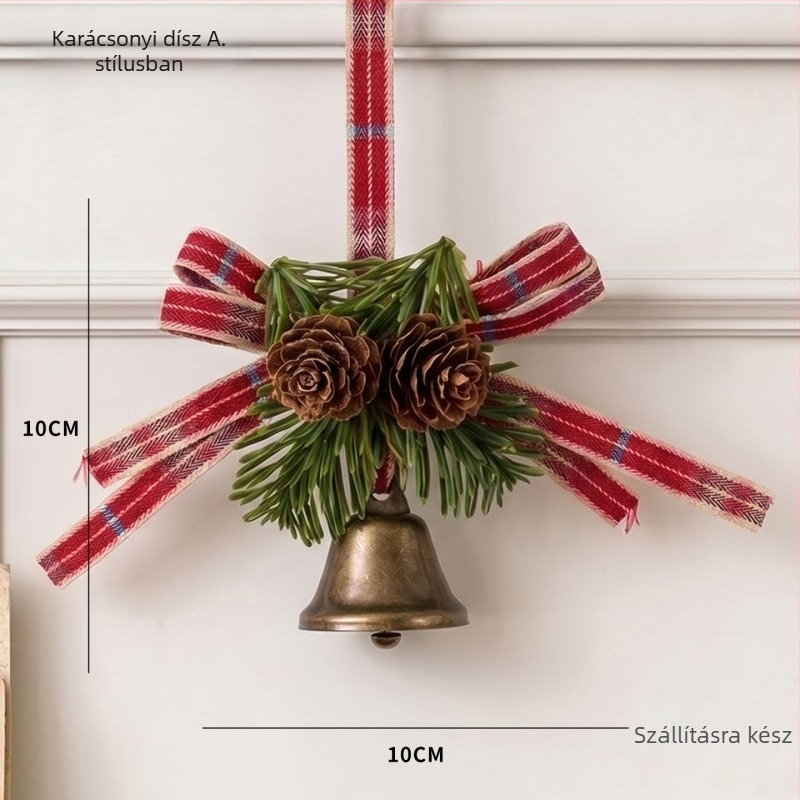 Koszorúmedálok, harang díszek, autó- és ajtófüggő díszek, karácsonyi dekoráció és ünnepi hangulat.