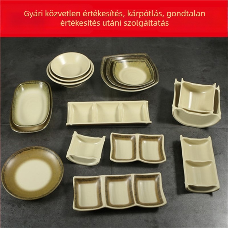 Kaiboya melamin snack tálak kereskedelmi használatra bárban, kreatív hot pot és hideg köretekhez