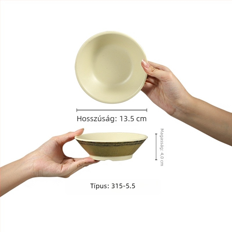 Kaiboya melamin snack tálak kereskedelmi használatra bárban, kreatív hot pot és hideg köretekhez