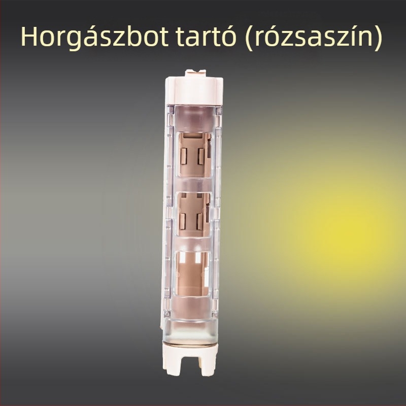 Többfunkciós csalihalas doboz macaron színekben, hordozható bottartó tengeri horgászathoz, tárolóként, bottartóként és pohártartóként is használható.