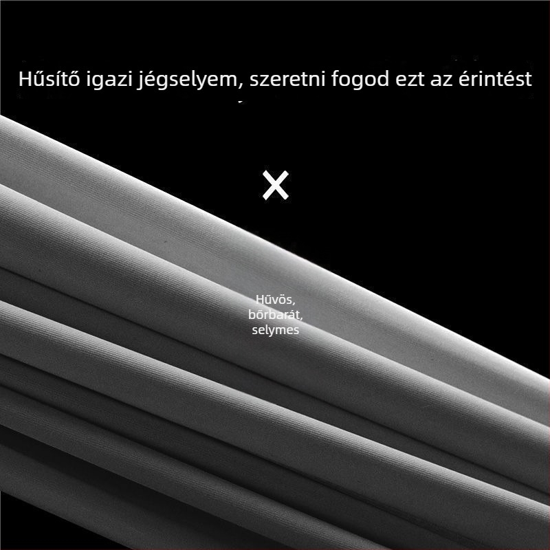 Laza szabású férfi karvédő ujjatlan, UV-védelem, Ice Silk anyagból, kültéri nyárra
