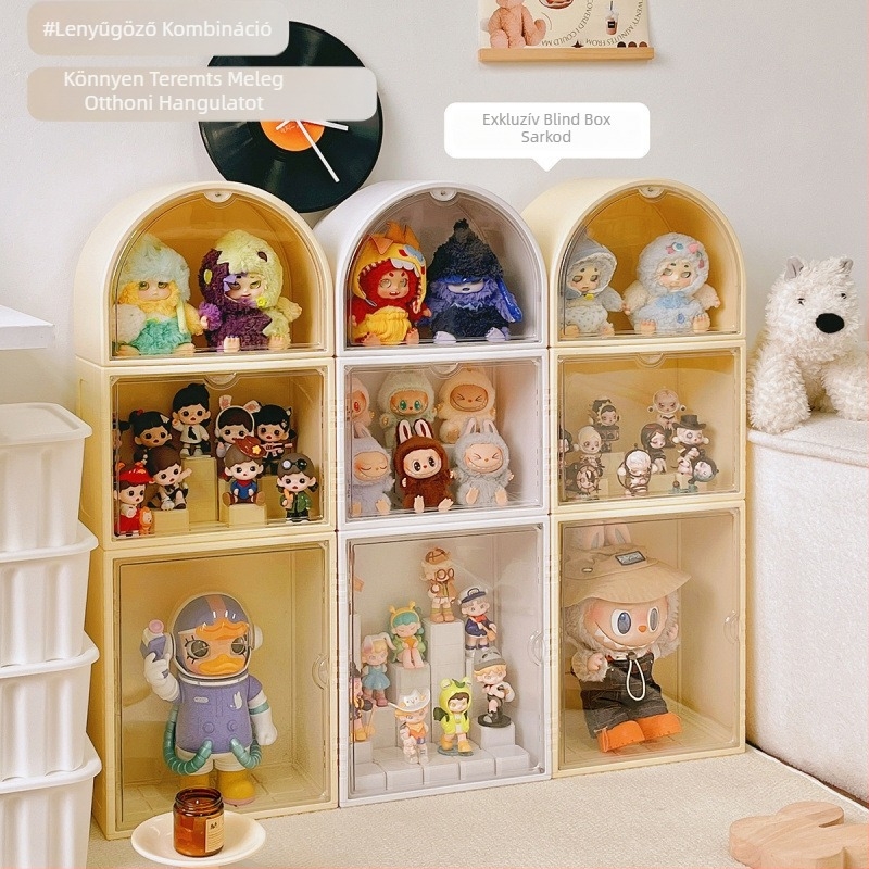 Akril bemutató szekrény Blind Box babák és plüssfigurák számára