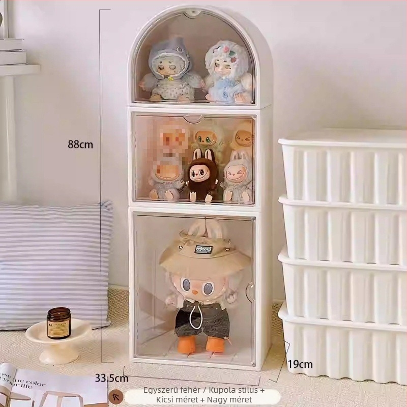 Akril bemutató szekrény Blind Box babák és plüssfigurák számára