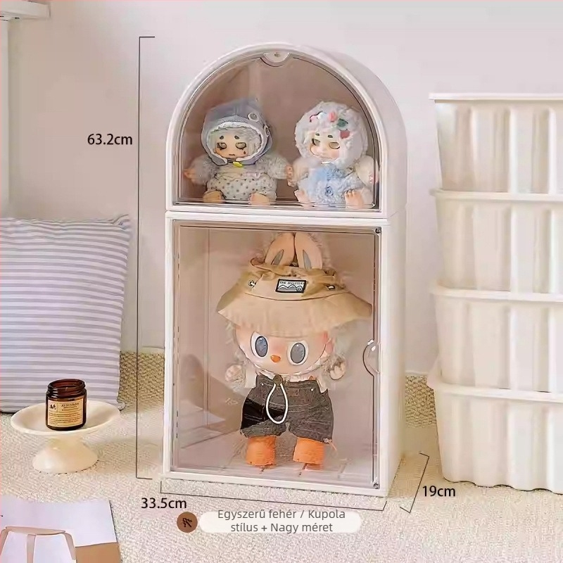 Akril bemutató szekrény Blind Box babák és plüssfigurák számára