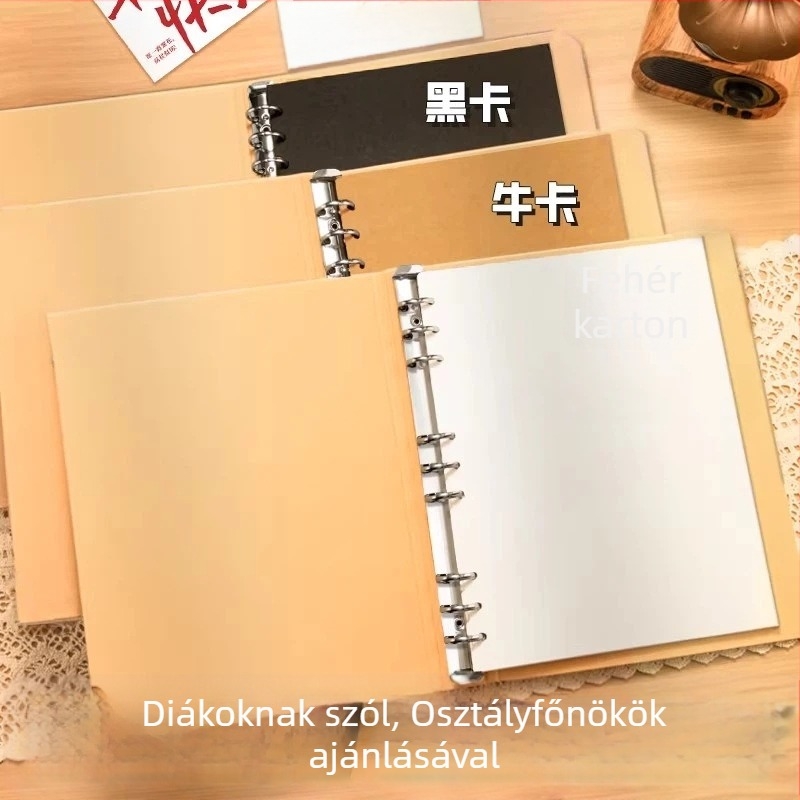 Ballagási emlékkönyv hatodik osztályhoz – DIY üres fotóalbum növekedési feljegyzésekkel