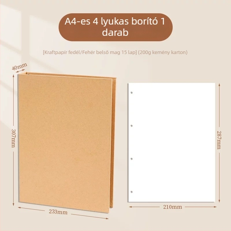 Ballagási emlékkönyv hatodik osztályhoz – DIY üres fotóalbum növekedési feljegyzésekkel