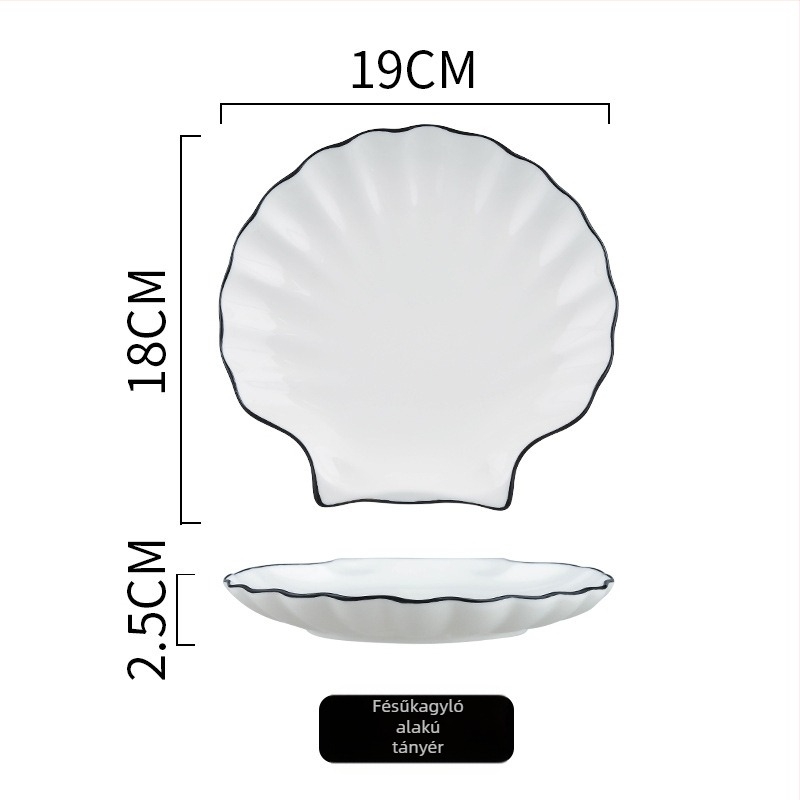 Porcelánból készült osztott tál több rekesszel, elérhető két- és háromrekeszes kialakításban; gyümölcstál és gyermekeknek való reggelizőtál.