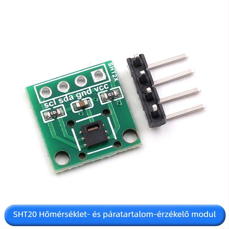 SHT20/SHT30/31/35 hőmérséklet- és páratartalom-szenzor modul, I2C digitális interfész, széles feszültség-tartomány