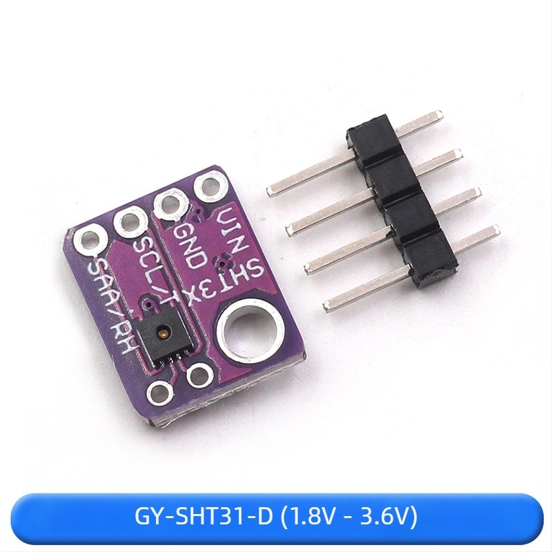 SHT20/SHT30/31/35 hőmérséklet- és páratartalom-szenzor modul, I2C digitális interfész, széles feszültség-tartomány