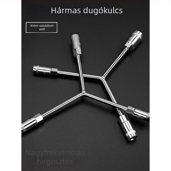 Y alakú külső hatszögletű socket kulcs, egylapos multifunkcionális hordozható eszköz autójavításhoz