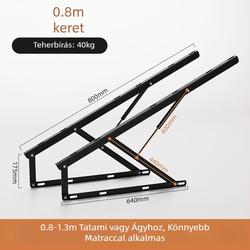 Tatami ágyakhoz gázrugók, lamellás keretekhez hidraulikus tartórudak, pneumatikus ágynemelők