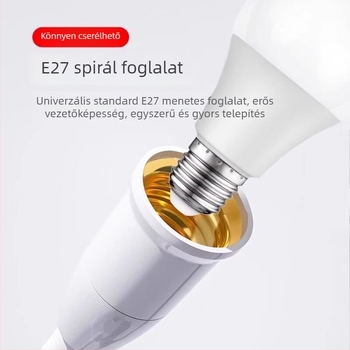 LED lámpa hálószobába – ultra‑fényes világítás, dugaszolható éjjeli lámpa kapcsolóval, ágy melletti falikar
